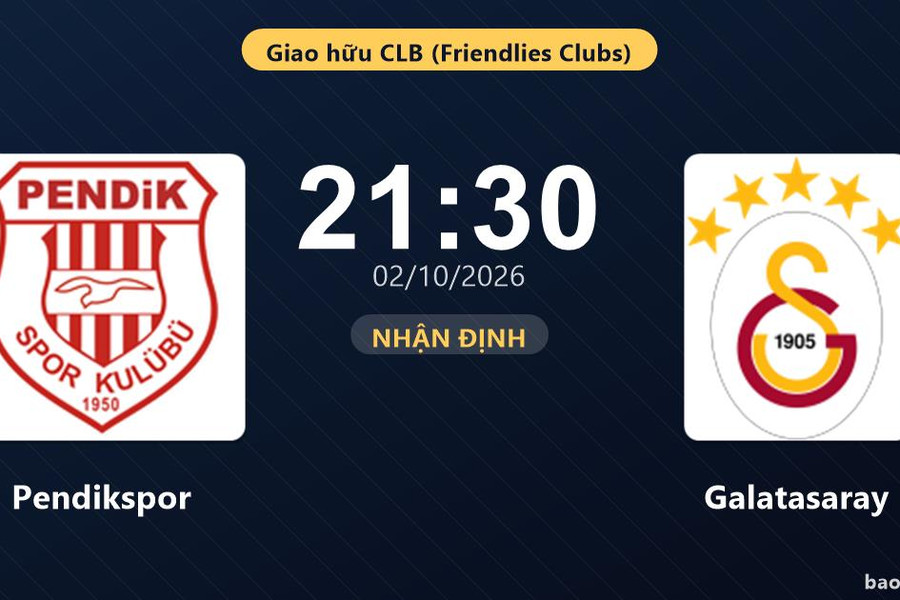 Nhận định Pendikspor vs Galatasaray: Bản lĩnh sân khách được thử lửa