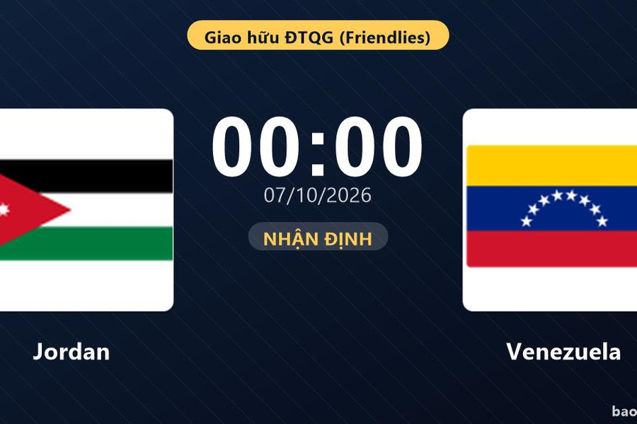 Nhận định Jordan vs Venezuela: Ai sẽ chặn đà sa sút?