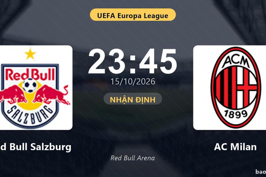 Nhận định Red Bull Salzburg vs AC Milan: Điểm nóng cuộc đua tốp đầu