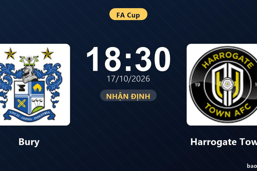 Nhận định Bury vs Harrogate Town: Khách tiếp tục bay cao?