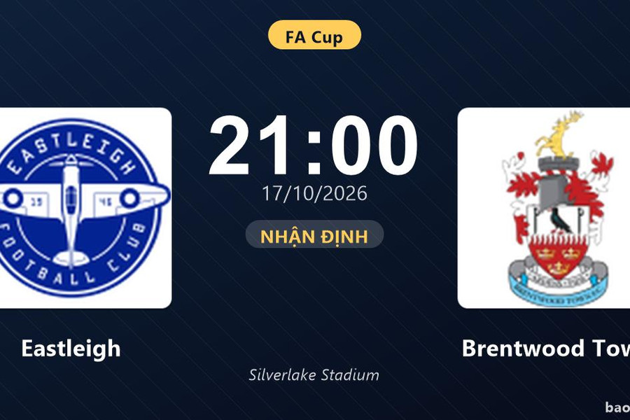 Nhận định Eastleigh vs Brentwood Town: Chủ nhà cần cú hích