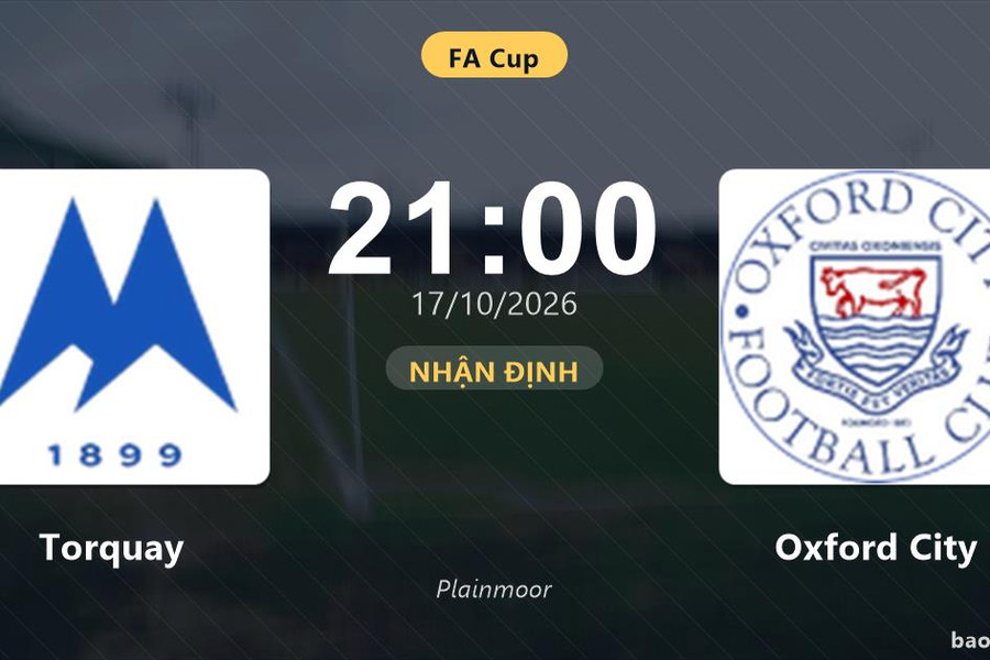 Nhận định Torquay vs Oxford City: Màn so tài của hai đội vào phom
