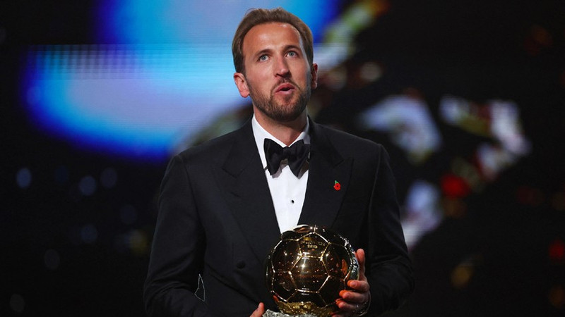 Harry Kane giành Quả Bóng Vàng 2026