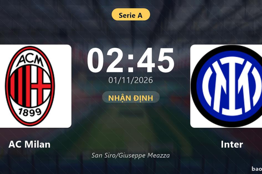 Nhận định AC Milan vs Inter: Khách tiếp tục bay cao?
